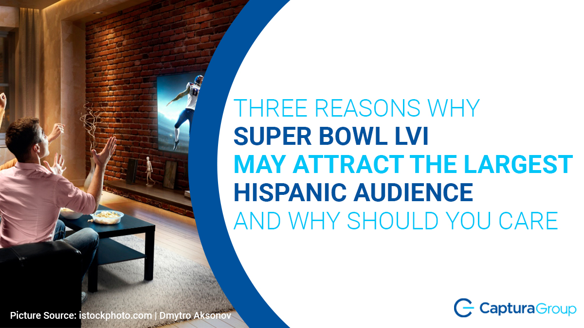 Three Reasons Why Super Bowl LVI May Attract the Largest Hispanic Audience and Why Should You Care